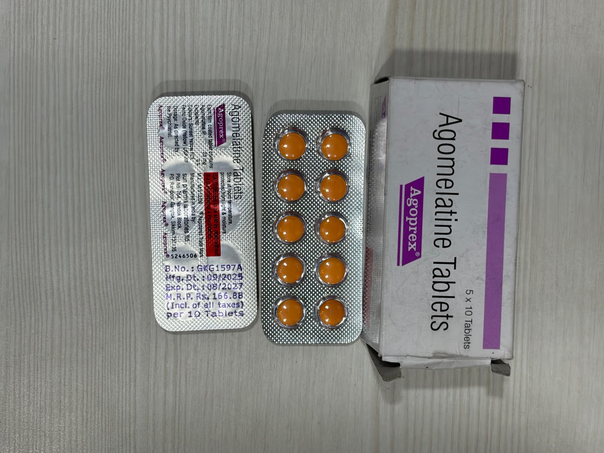 Agomelatine Tablets IP
