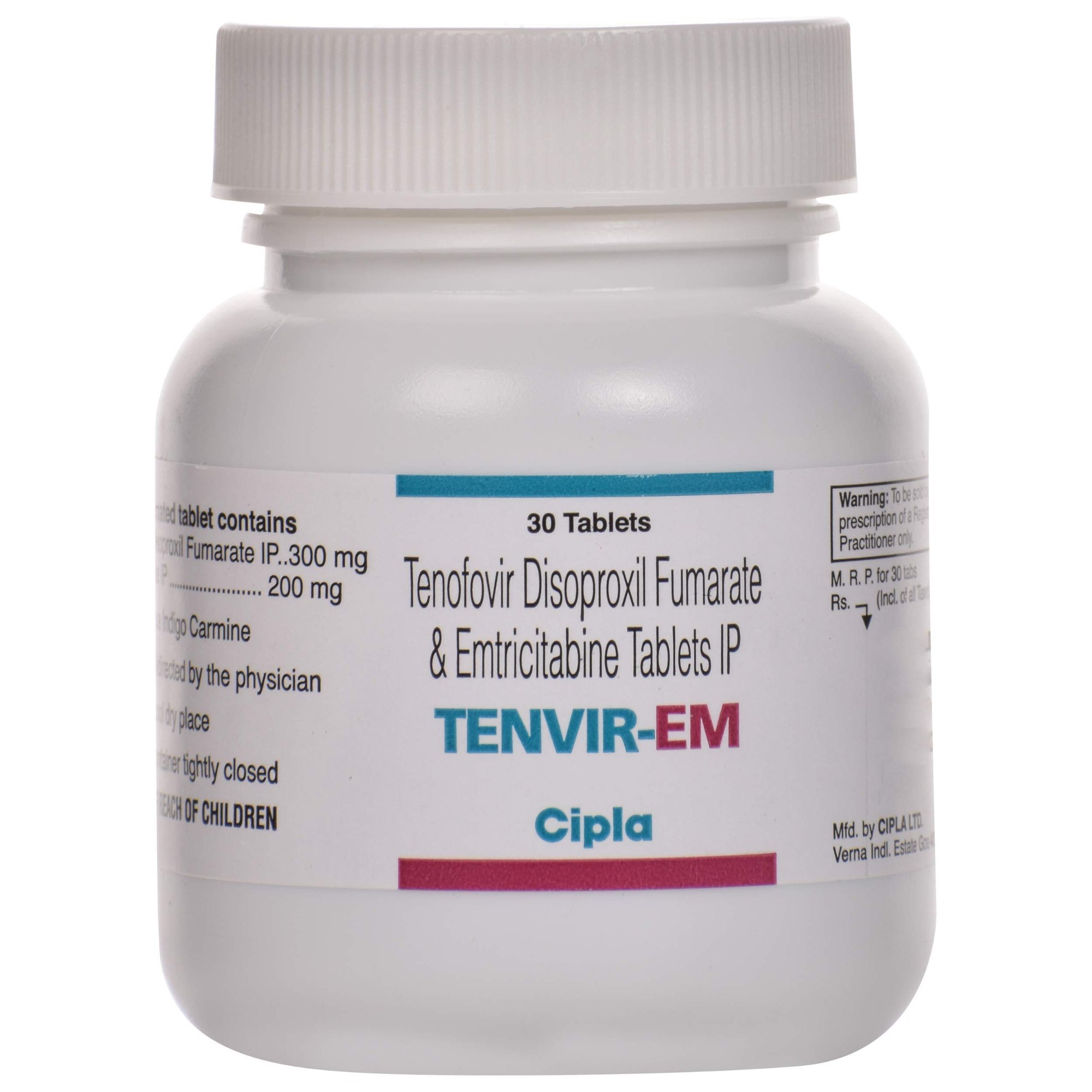 Emtricitabine and Tenofovir Disoproxil Fumarate Tablet